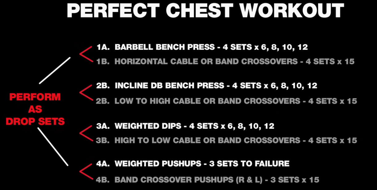 Perfect Chest Workout 训练方案截图
